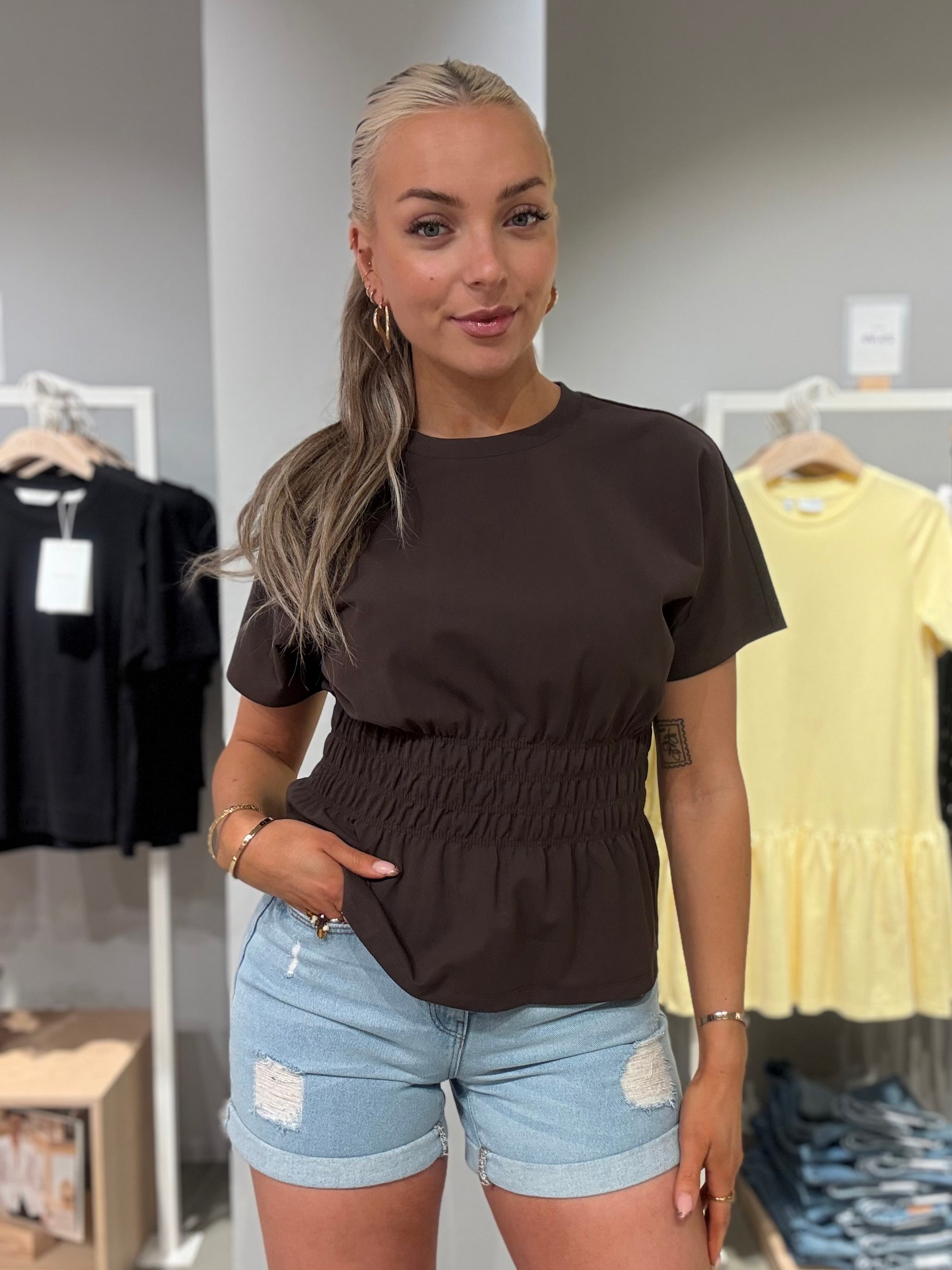 OBJSUNA Top - Seal Brown